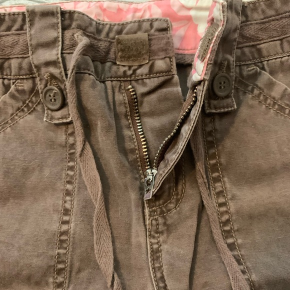 Limited Too brown Bermuda shorts size 8 - Picture 3 of 4